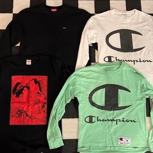 Suprem Long Sleeve Bundle (4)